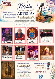 Niebla celebra la ‘Noche de los Artistas Solidarios’ a beneficio de la Asociación Contra el Cáncer La Luz