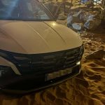 Amanece un vehículo aparcado en plena playa de Matalascañas