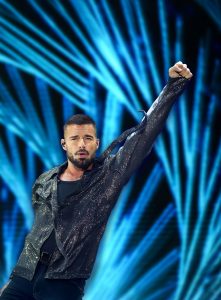 Ricky Martin en ‘Las Noches del Foro’, su única actuación en España