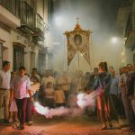 Almonte se prepara para la Venida de la Virgen del Rocío con nueve rosarios previos