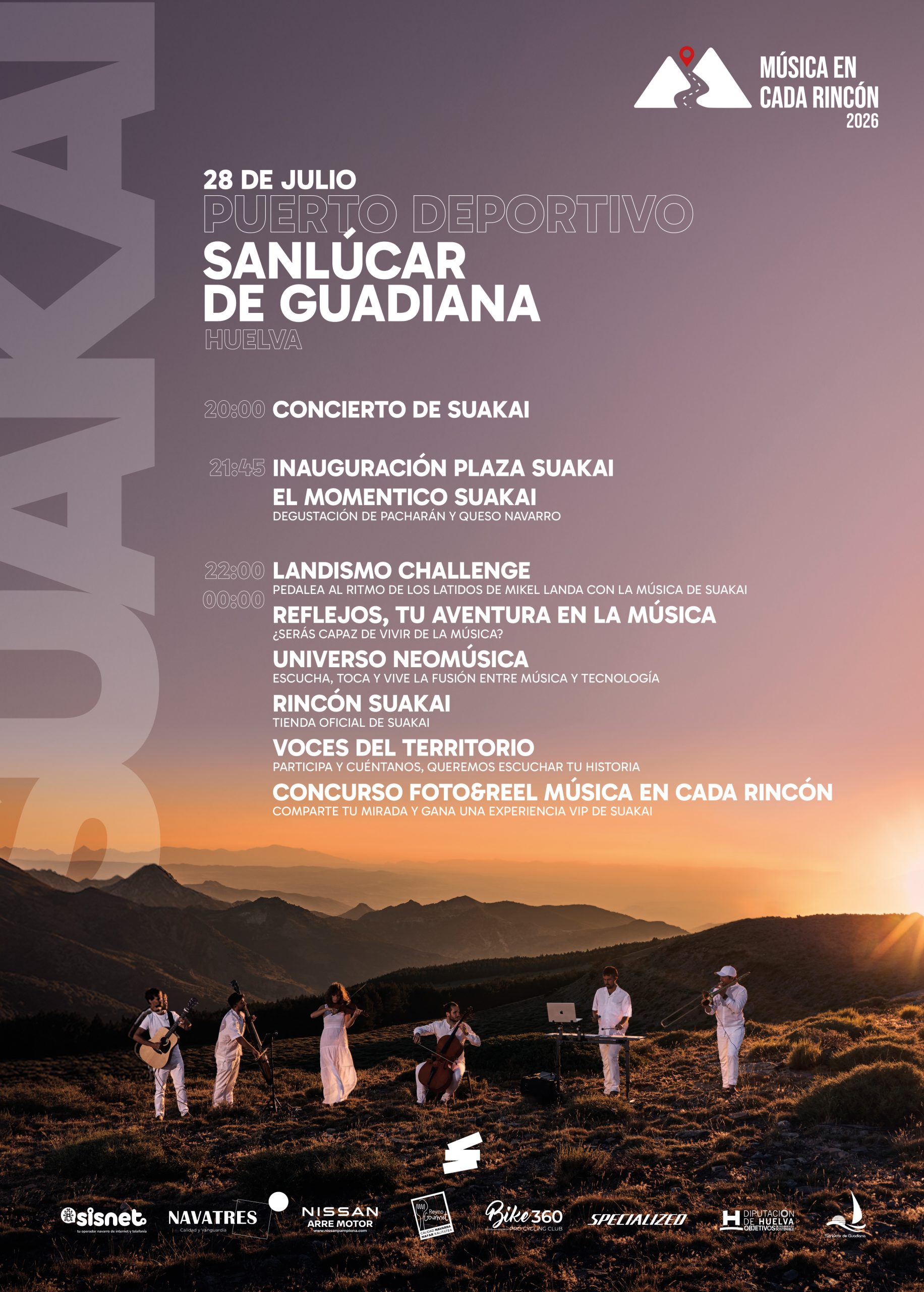 Sanlúcar de Guadiana acogerá ‘Música en cada rincón’, que traslada el arte a los pueblos más recónditos del país  