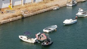 Operación para el control de documentación de embarcaciones de pesca y recreativas para frenar el narcotráfico en la costa de Huelva