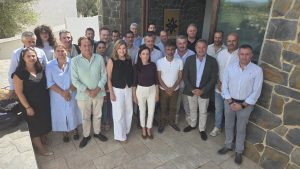 La Junta aborda con los alcaldes las necesidades derivadas del incendio forestal de Niebla