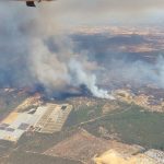 Optimismo en Niebla ante los avances en el incendio: el operativo logra consolidar gran parte del perímetro