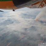 El incendio de Niebla alcanza las 28.000 hectáreas mientras los equipos de emergencia logran frenar su avance