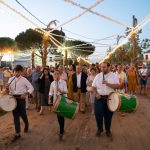 Las calles de la Aldea del Rocío ya están preparadas para acoger a su Virgen 