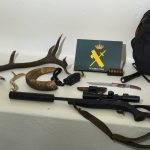 Detenidos dos cazadores furtivos en la localidad de Cumbres Mayores   