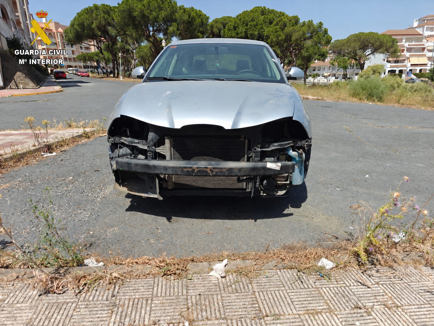 Detenida una persona que sustraía piezas de vehículos para posteriormente reparar otros