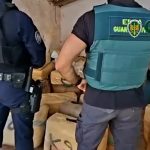 Diez detenidos tras intervenir 10.600 kilos de hachís y tres armas de fuego en una operación conjunta entre España y Portugal