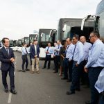 Diez rutas de autobús de Huelva cambian desde octubre con nuevos vehículos