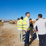Comienzan las obras de la travesía de acceso a la localidad de Manzanilla