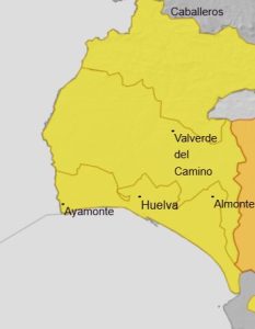 Huelva afronta este miércoles una jornada de intenso calor con toda la provincia en aviso amarillo
