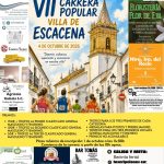 Escacena celebra el domingo su VII Carrera Popular con 300 euros en premios y trofeos para los tres primeros de cada categoría