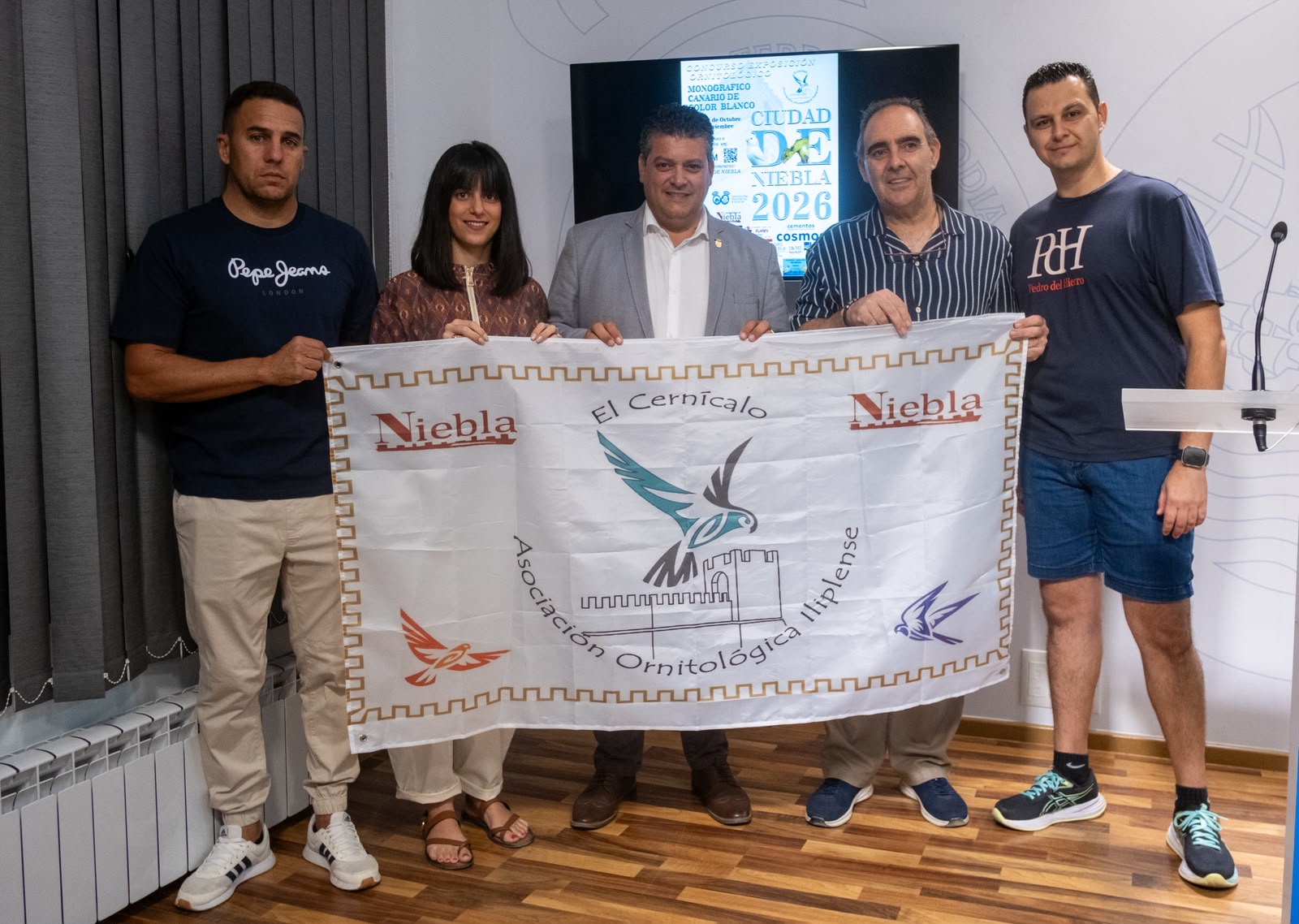 Niebla acogerá del 24 de octubre al 1 de noviembre el Concurso expositivo ornitológico ‘Ciudad de Niebla’ 2026