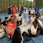 1.200 jóvenes se forman en Huelva en técnicas de reanimación en el Día Europeo de la Parada Cardiaca