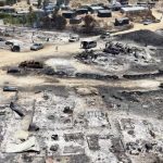 En libertad provisional los dos detenidos por el incendio que arrasó un asentamiento de Palos de la Frontera
